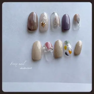 ネイル Freex nail所属・freex nail /ニュアンス/個性派のネイルデザイン