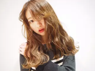 ロング カラー 銀座/ 髪質改善のヘアスタイル