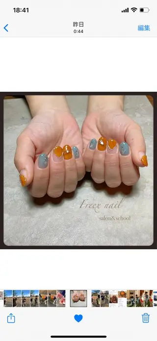 ネイル freex nail /ニュアンス/個性派のネイルデザイン