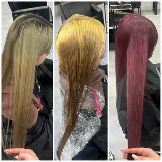 ロング カラー ショート/ウルフ カットモデル募集のヘアスタイル