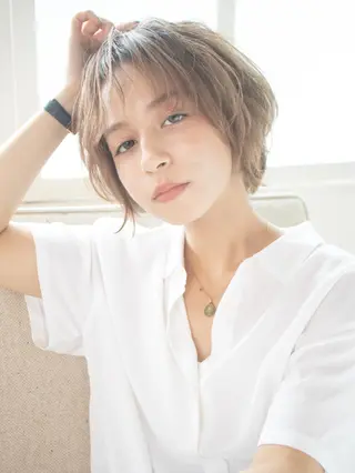 ショート カラー 🧡ショートの達人 🧡SHOのヘアスタイル