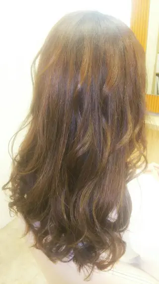 ロング パーマ 脇田 雄大のヘアスタイル