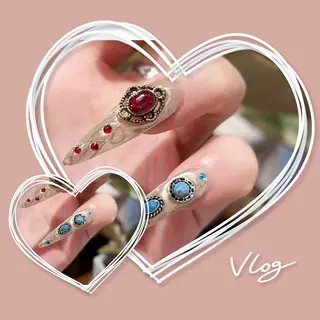 ネイル MoonNail ユリ🌸のネイルデザイン
