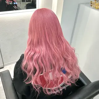ロング カラー ブリーチ&エクステ 🥀ケアカラー特化のヘアスタイル