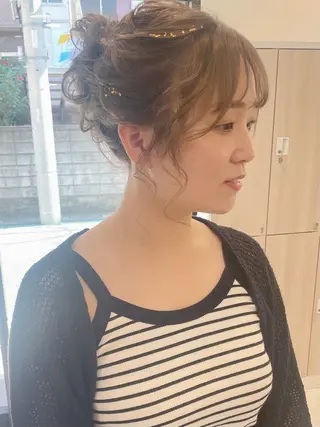 ヘアアレンジ 【ボブ/個室サロン】 癒し空間mimuraのヘアスタイル