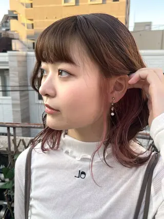 カラー sepiage rinのヘアスタイル