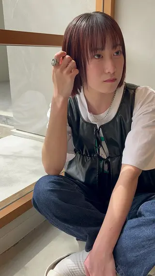 カラー 田中 優陽のヘアスタイル