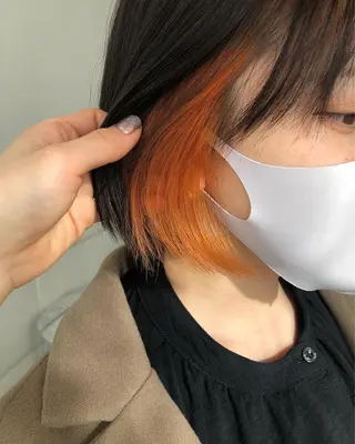 ショート miku🌿‬ メンズバレイヤージュのヘアスタイル