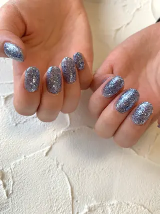 ミディアム pllia beautyのネイルデザイン