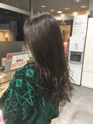 ミディアム カラー ヘアアレンジ 横浜縮毛矯正 ☆渋谷良太のヘアスタイル