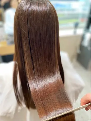 ロング 奥田 蓮のヘアスタイル