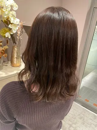 カラー 戸上 メグのヘアスタイル