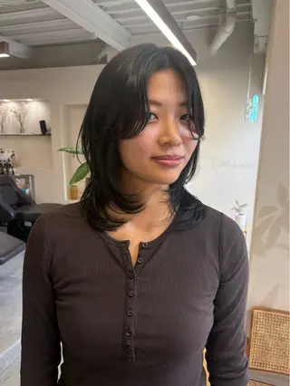 セミロング Masena所属・💎韓国風レイヤー /ボブ💎Namiのヘアスタイル