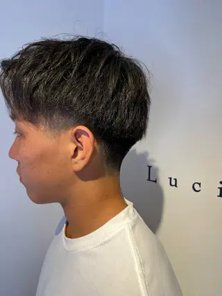 メンズ 李 泰宇のヘアスタイル