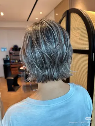 カラー 金町美容室 お洒落roomルシアのヘアスタイル