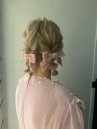 ミディアム カラー パーマ ヘアアレンジ 🎨カラー満足度 500%💫ヅル💫のヘアスタイル