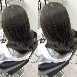 カラー ヘアメ🎀推しカラー 🥣横浜/しほ🧸のヘアスタイル