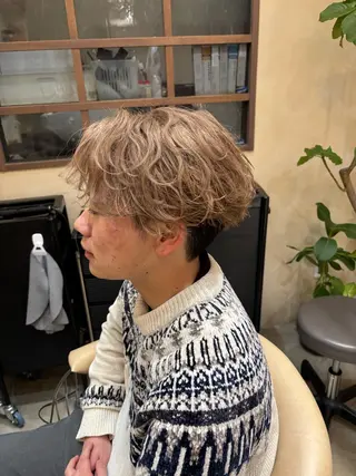 ショート メンズ 鹿児島 TSUBASAのヘアスタイル