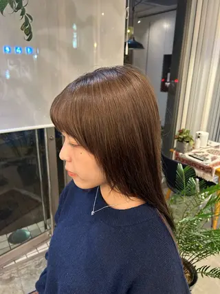 セミロング 💐レイヤー/ 暖色/りゅーき💐のヘアスタイル