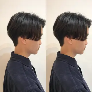 ショート メンズ 嶋佐 昌大 シマサマオのヘアスタイル