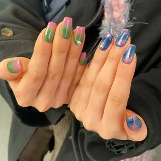 ネイル Yu_me 北堀江 chikaのネイルデザイン