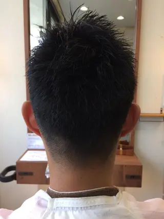 ショート メンズ 村田 淳のヘアスタイル