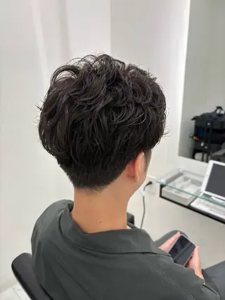 パーマ メンズ 髪質改善サロン🫧 セキチサトのヘアスタイル