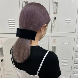 カラー ヘアアレンジ ヘアアレンジ/ 暖色🩵hazukiのヘアスタイル