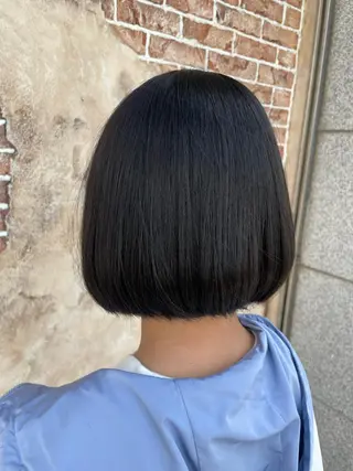 ショート カラー ノンダメージサロン/ 豊中/美容室のヘアスタイル
