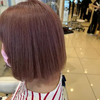 カラー 韓国風🌷✨ 守屋紗希のヘアスタイル