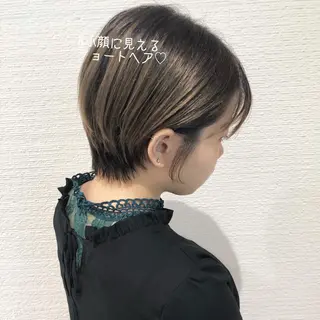 ショート カラー 三鷹で1番ショート ボブをカットする新谷のヘアスタイル