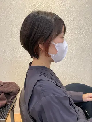 ショート ショートカット パーマ石井のヘアスタイル