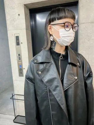 ミディアム カラー ヘアアレンジ son hair HIROEのヘアスタイル