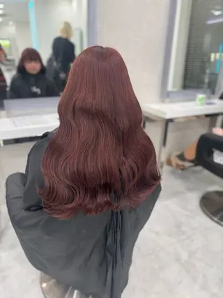 カラー うる艶ストレート♡透 明感カラー♡かずまるのヘアスタイル