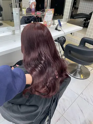 ロング カラー ヘアアレンジ 💗横浜美容室 💗HARUNAのヘアスタイル
