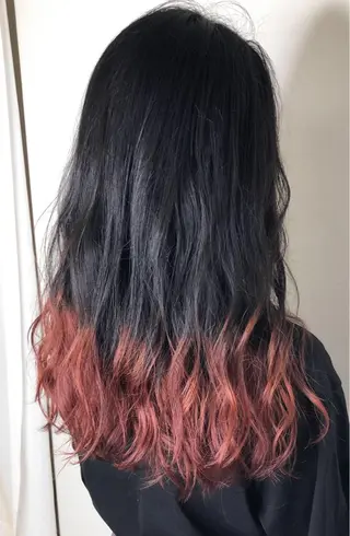 セミロング カラー ヘアアレンジ 美髪矯正・レイヤー 倉友哉のヘアスタイル