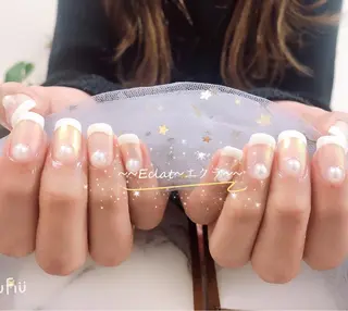 ネイル ネイルサロンエクラ 🫧Shizukaのネイルデザイン