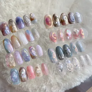 ネイル amuse ニュアンス/個性派のネイルデザイン