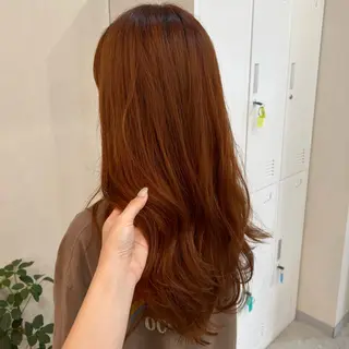 ロング MIDORI🎀 透明感/ベージュのヘアスタイル