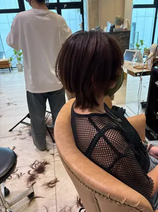 ショート 大人ショート特化/ カットモデル/表参道のヘアスタイル