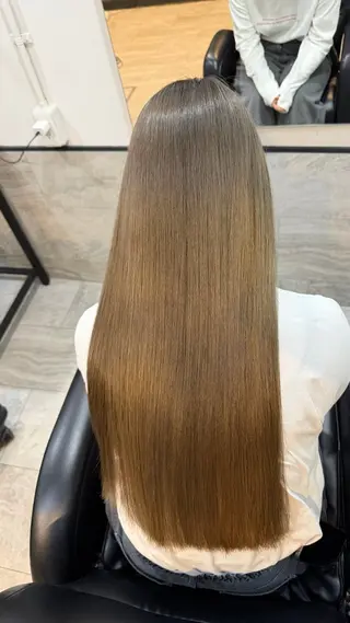 ロング カラー ブリーチ/髪質改善/ メンズ/ KOKIのヘアスタイル