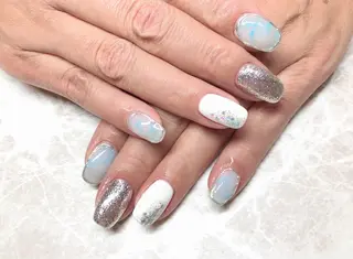 ネイル マジック ミラーのネイルデザイン