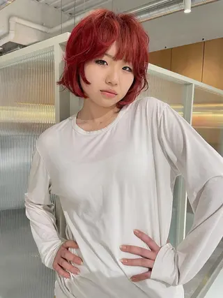 ショート ボブ/レイヤー/ 御田村裕人のヘアスタイル