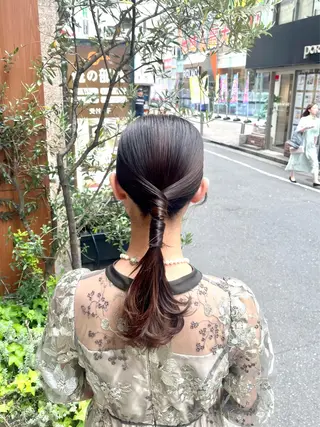ロング ヘアアレンジ メンズパーマ/ 横浜/佐藤桃香 🦥のヘアスタイル
