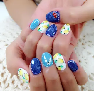 ネイル 🩵池袋heart nail🩵のネイルデザイン
