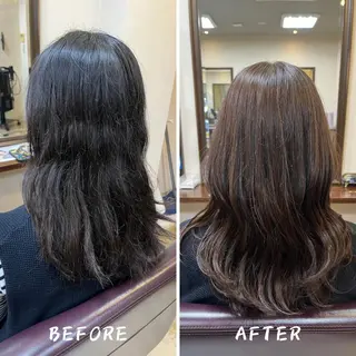 セミロング 澤崎 希望のヘアスタイル