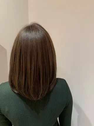 セミロング 韓国スタイル🇰🇷 annaのヘアスタイル