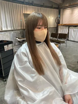 ロング カラー 海外レイヤー /NAGISAのヘアスタイル