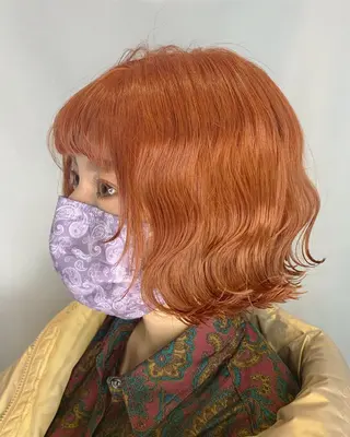 ショート カラー カトウ ユウカのヘアスタイル