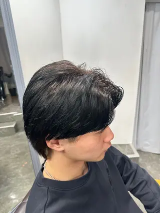メンズ 梅田/全パーマ特化/ ケアパーマ/秋本大智のヘアスタイル